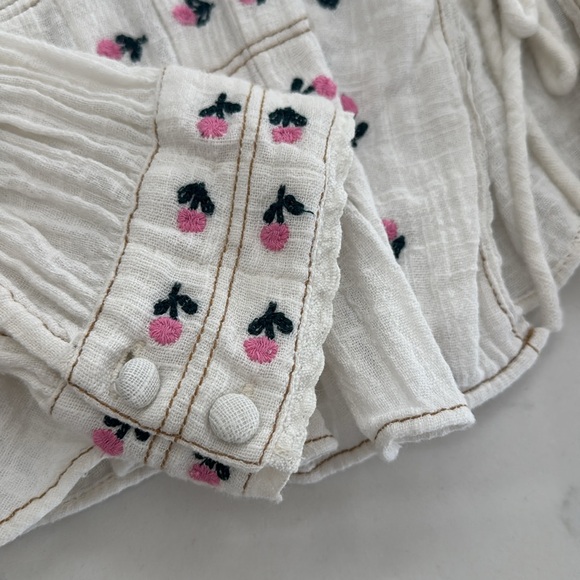 Free People Kizzy Embroidered Top, xs - Picture 2 of 5